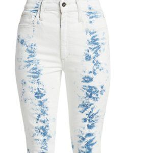 Joe's Jeans The Bella High-Rise Skinny Ankle Tie-Dye Jeans